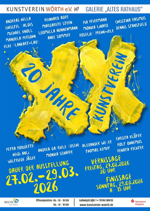 20-Jahre-Kunstverein-Plakat