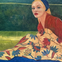 There Is A Place 2024  Oel auf Leinwand 90x150cm